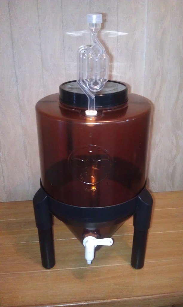 The BrewDemon 2 gallon Conical Fermenter